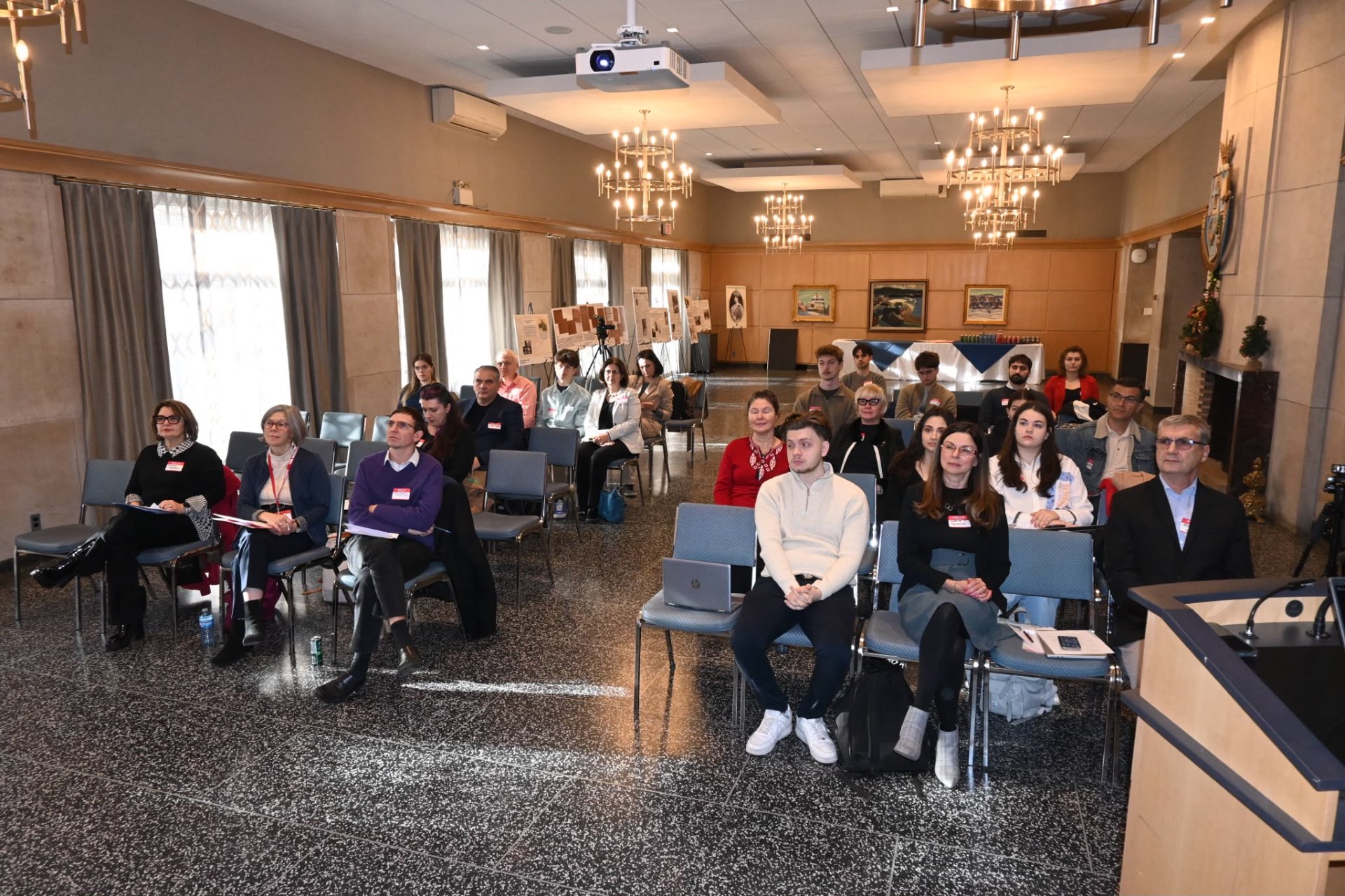 Symposium Audience — Wide View