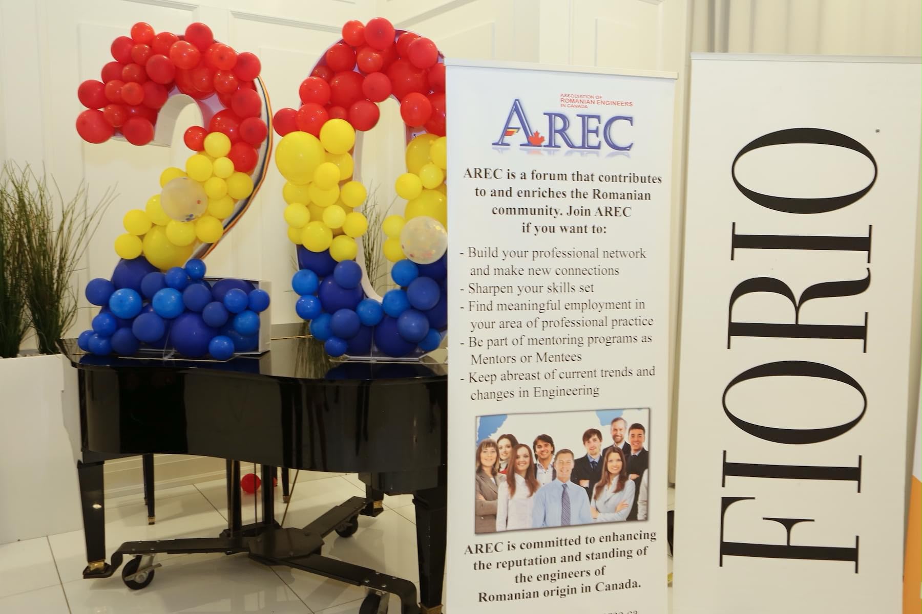 AREC 20th Anniversary — Tricolor Display