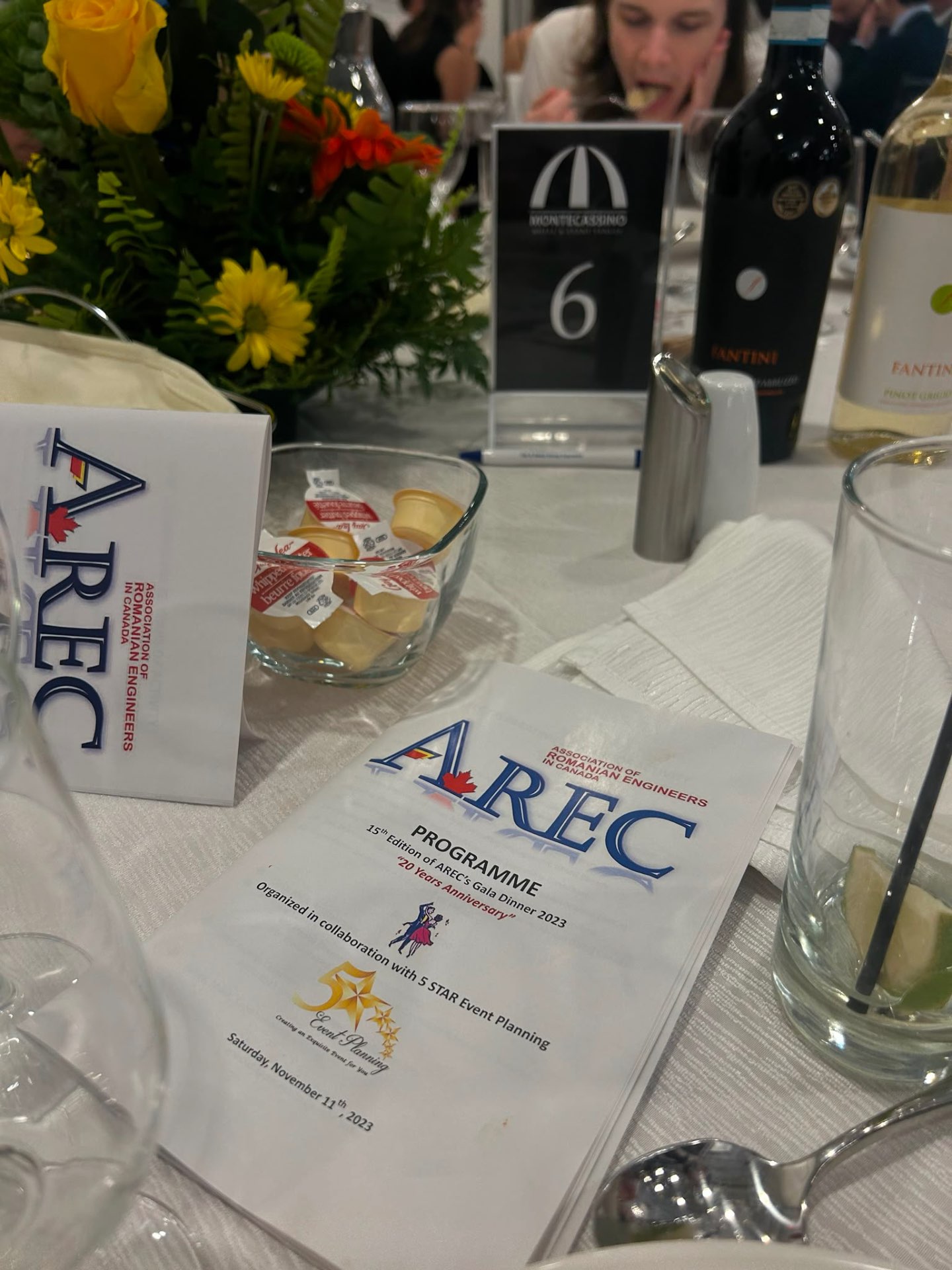 AREC Gala Programme — November 11, 2023