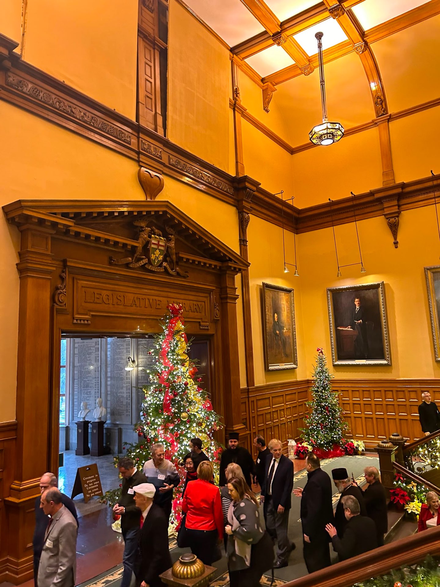 Legislative Library — Holiday Gathering