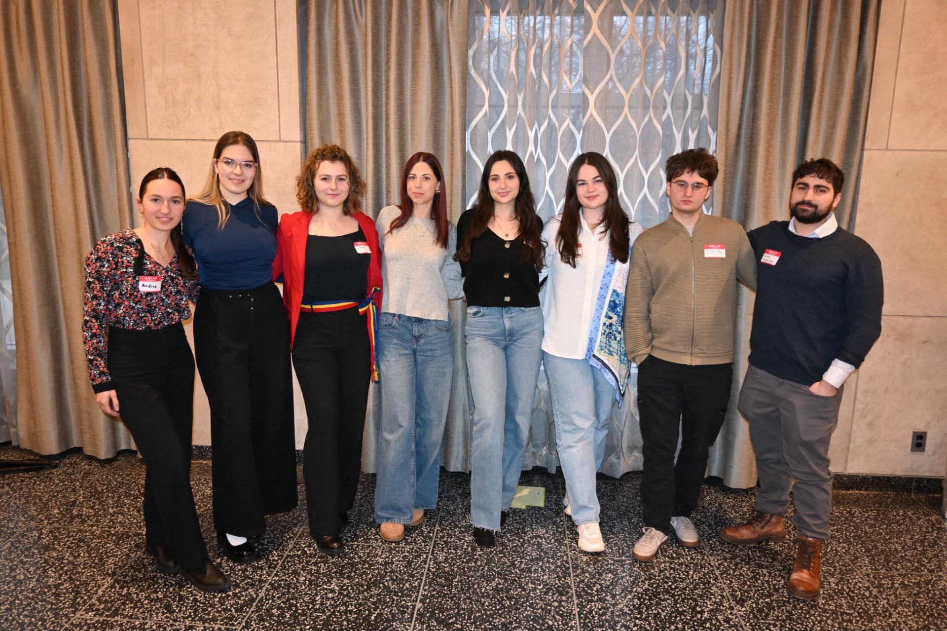 Symposium Volunteers — Group Portrait